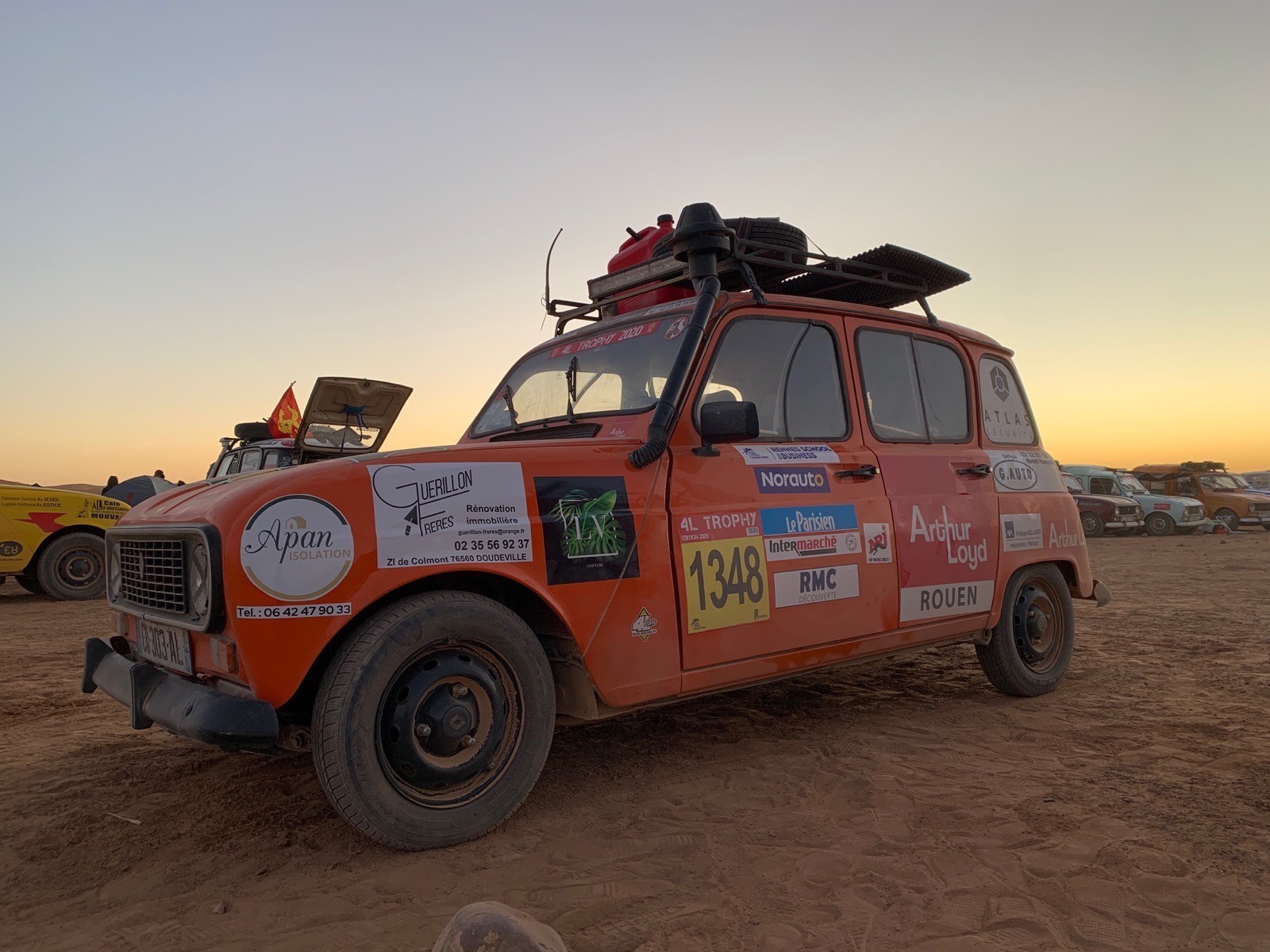 rallye 4L trophy desert maroc 