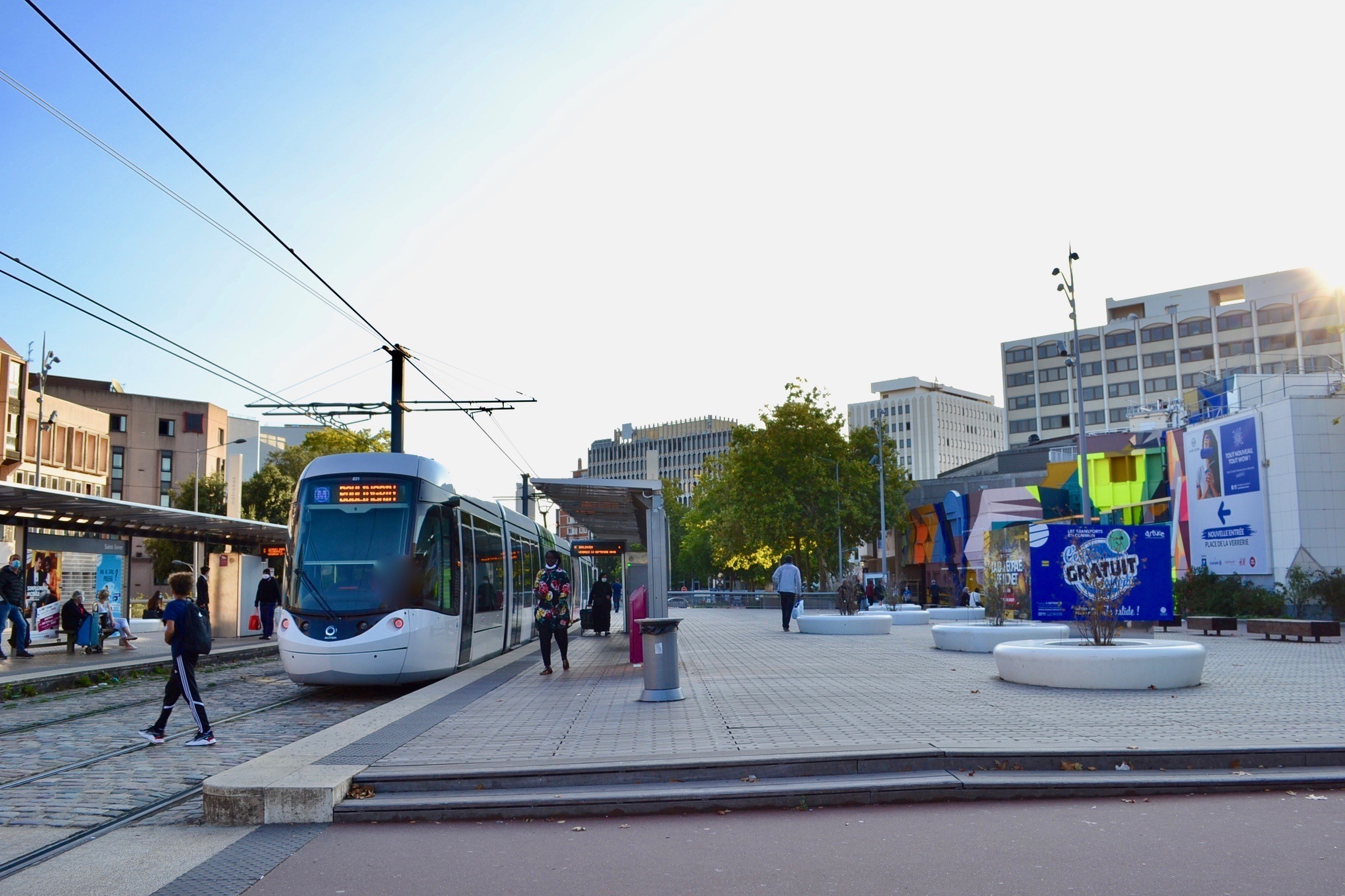 Quartier Saint Sever à Rouen